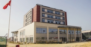 ÇOSB Kapaklı Devlet Hastanesi inşaatında...